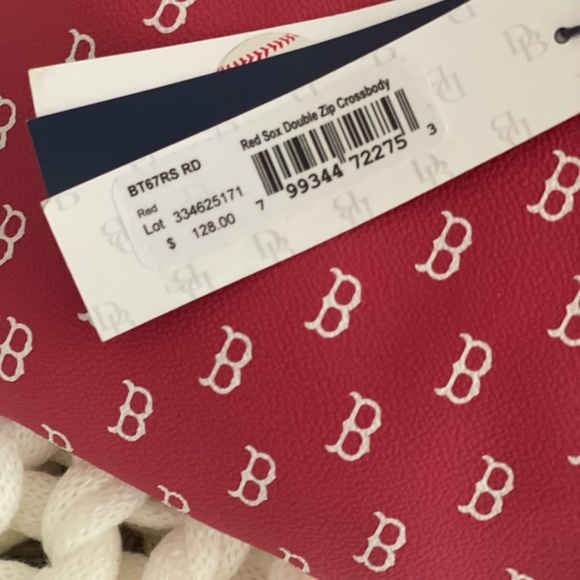 Dooney & Bourke Women's Boston Red Sox ⚾️Signature Small Zip - Picture 6 of 12